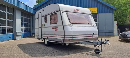 Caravan LMC munsterland luxus 380p, Voortent+Luifel!, Caravans en Kamperen, Caravans, Bedrijf, tot en met 3, 750 - 1000 kg, Treinzit