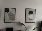 Twee Posters 50x70cm - Modern Design, 50 tot 75 cm, Ophalen of Verzenden, Zo goed als nieuw, Foto of Poster