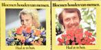 sticker 2x Bloemen houden van mensen campagne.'80 NIEUW, Verzamelen, Stickers, Nieuw, Bedrijf of Vereniging, Ophalen of Verzenden