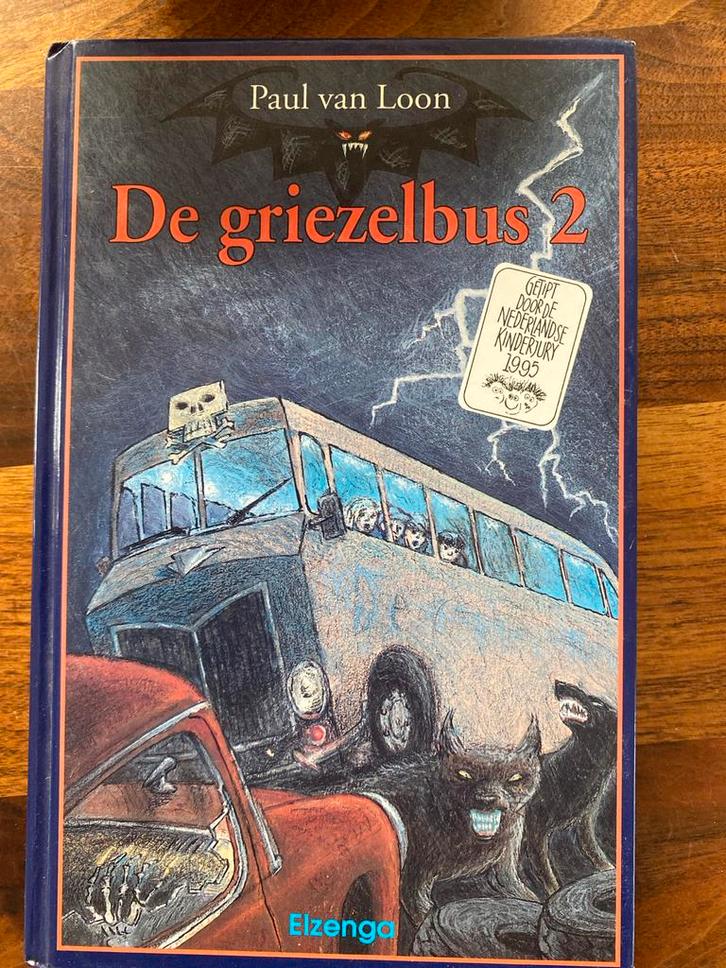 De Griezelbus 2 - Paul van Loon, Boeken, Kinderboeken | Jeugd | onder 10 jaar, Gelezen, Fictie algemeen, Ophalen of Verzenden