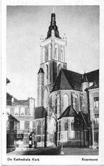 AK Roermond - De Kathedrale Kerk, Verzamelen, Ansichtkaarten | Nederland, 1940 tot 1960, Ongelopen, Limburg, Verzenden