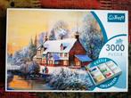 Trefl Puzzel 3000 Stukjes - Winterlandschap Nieuw, Ophalen of Verzenden, Meer dan 1500 stukjes, Nieuw, Legpuzzel