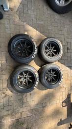 JR19 4x114,3 Datsun MX5 wielen, Auto-onderdelen, Banden en Velgen, Ophalen, Gebruikt, 15 inch, Banden en Velgen
