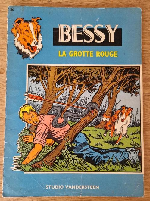 Bessy - La grotte rouge -56-1e dr(1965) Strip, Boeken, Stripboeken, Gelezen, Eén stripboek
