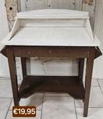 Brocante wastafel, Ophalen