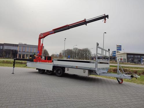 Kraanaanhangwagen aanhangwagen met kraan 2023, Auto diversen, Aanhangers en Bagagewagens, Nieuw