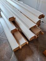 Houten sierbalken diverse lengtes, Doe-het-zelf en Verbouw, Hout en Planken, Ophalen, Gebruikt, Balk, Vuren