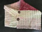 Gehaakte omslag doek ( nieuw ), Ophalen of Verzenden, Nieuw, Maat 46/48 (XL) of groter, Roze