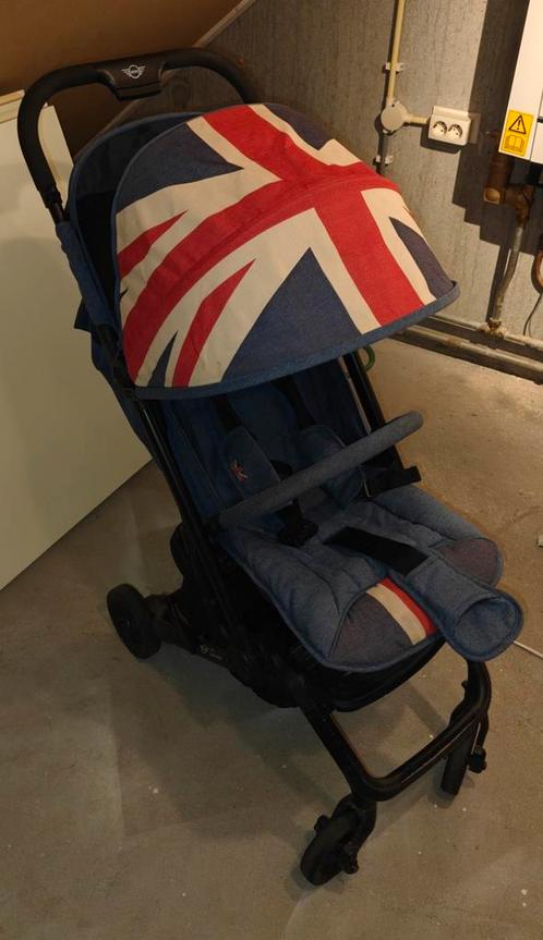 Easywalker buggy - MINI - Union Jack Vintage, Kinderen en Baby's, Buggy's, Gebruikt, Overige merken, Regenhoes, Verstelbare rugleuning