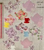 Theepot en kopje stansjes per set of 5 sets, Ophalen of Verzenden, Nieuw, Overige thema's, Overige typen