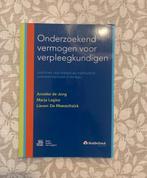 Onderzoekend vermogen voor verpleegkundigen, Ophalen of Verzenden, Gelezen, HBO, Bohn Stafleu van Loghum
