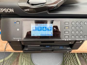 Epson WF-7730 A3 all in one printer met inkt beschikbaar voor biedingen