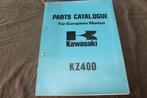 Kawasaki KZ400  1974 motorcycle parts catalogue KZ 400 twin, Ophalen of Verzenden, Kawasaki