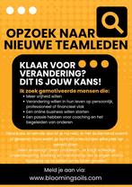 Thuiswerkers gezocht of te wel levensgenieters, Vacatures