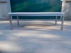 Te koop werktafel/tuintafel/eettafel., Ophalen, Gebruikt, 200 cm of meer, 50 tot 100 cm