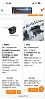 PowerHd servos wij hebben ze ook kijk eens bij online shop, 9351gg, Nieuw, Ophalen of Verzenden, Avd@