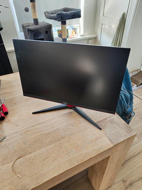 24 inch Monitor 1080p 144 hz AOC 24G2AE/BK, Computers en Software, Monitoren, Zo goed als nieuw, 101 t/m 150 Hz, HDMI, Ophalen
