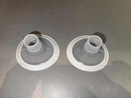 Borstschild 21 mm (2x), Kinderen en Baby's, Babyvoeding en Toebehoren, Gebruikt, Borstkolf, Ophalen of Verzenden