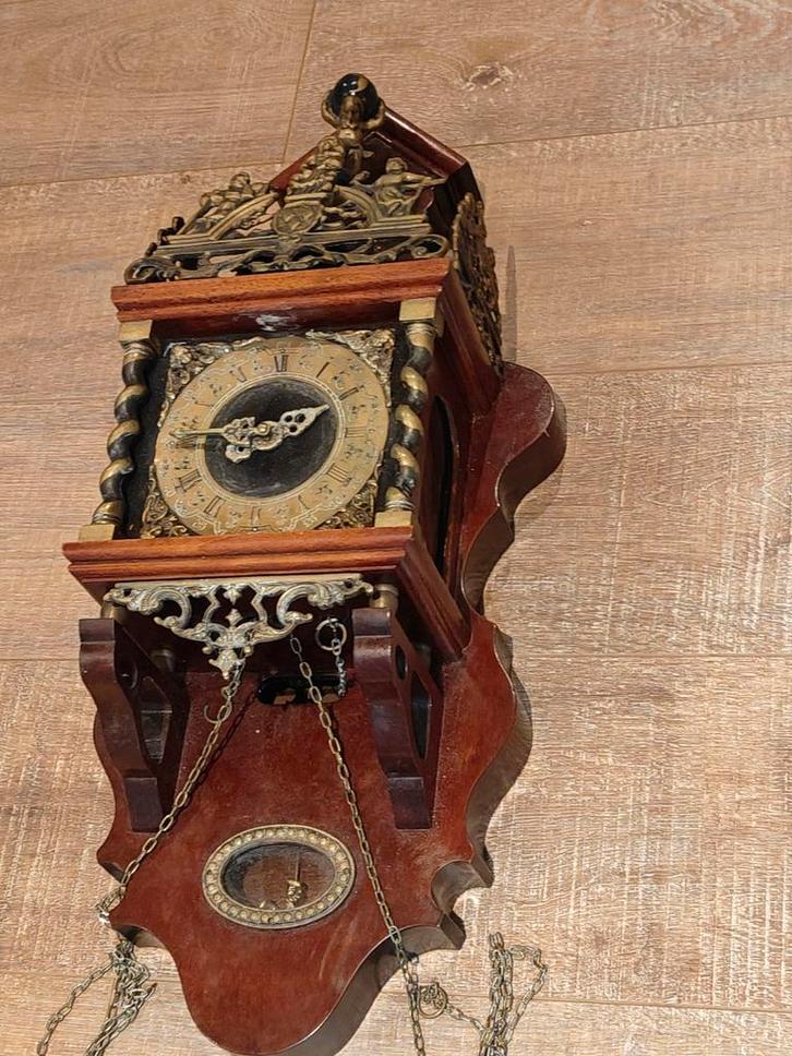 Zaanse klok jaren 60, Antiek en Kunst, Antiek | Klokken, Ophalen of Verzenden