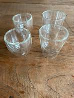 dubbelwandige espresso glazen bodum & hema, Ophalen, Zo goed als nieuw, Overige typen