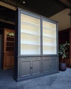 Donkere Boekenkast | Verstelbare planken | Bibliotheek #2241, Huis en Inrichting, Niet ingevuld, Gebruikt, 200 cm of meer, Niet ingevuld