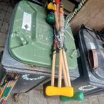 Croquet xl met poortjes. Campingspel, Ophalen, Zo goed als nieuw