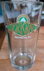 Biercraft bierglas Brooklyn USA, Verzamelen, Ophalen of Verzenden, Zo goed als nieuw, Glas of Glazen, Overige merken