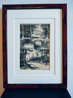 Craandijk Litho Staverden Leuvenumsche Bosch 1880 (56), Antiek en Kunst, Ophalen of Verzenden