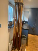 Verwarmde Biljarttafel met Leien, Sport en Fitness, Biljarten en Poolen, Ophalen of Verzenden, Gebruikt, Biljarttafel