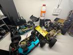 3 Nitro rc autos 2x 1:8 en  1x 1:10,, Hobby en Vrije tijd, Modelbouw | Radiografisch | Auto's, Ophalen of Verzenden, Nitro, Onderdeel