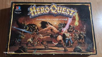 MB Hero Quest 1990 editie 95% compleet beschikbaar voor biedingen