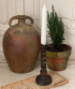 Brocante oude Franse kandelaar Rat de Cave, Verzenden