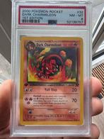 PSA 8 Dark Charmeleon 1st Edition Team Rocket, Ophalen of Verzenden, Zo goed als nieuw, Losse kaart