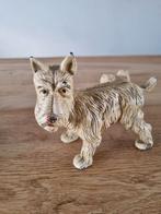 Vintage gietijzeren deurstopper hond terrier, Ophalen of Verzenden, Dier