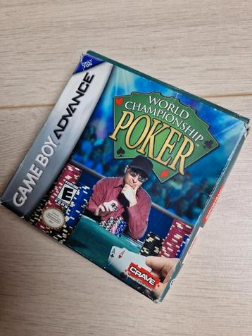 world championship poker pokeren gameboy advance gba spel  beschikbaar voor biedingen