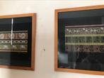 Vintage handgemaakte schilderijen, Antiek en Kunst, Kunst | Niet-Westerse kunst, Ophalen