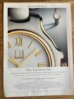 Alfred Dunhill horloges originele advertentie, Ophalen of Verzenden, Gebruikt, Overige typen
