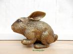 208* bronzen konijntje (Boven €75 geen verzendkosten), Ophalen of Verzenden, Nieuw, Overige materialen, Dierenbeeld
