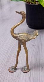 messing staande vogel, Antiek en Kunst, Antiek | Koper en Brons, Ophalen of Verzenden
