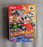 Mickey's Speedway USA Nintendo 64 Japans, 1 speler, Verzenden, Gebruikt, Vanaf 3 jaar