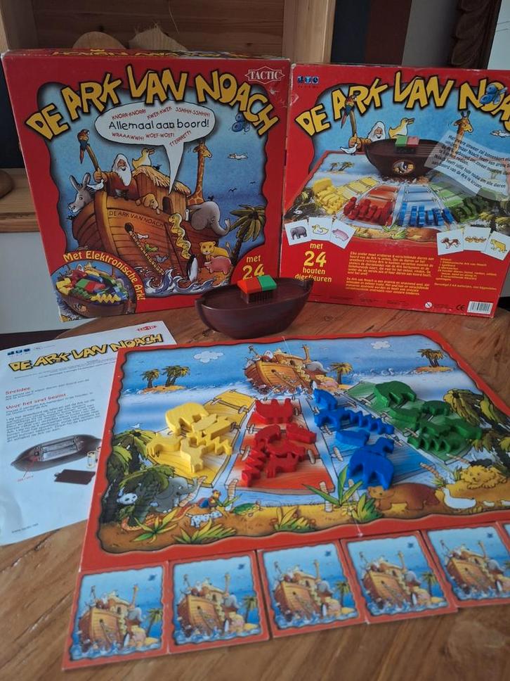 TacTic - De Ark van Noach, Hobby en Vrije tijd, Gezelschapsspellen | Bordspellen, Gebruikt, Ophalen of Verzenden