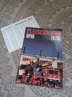 2x Fleischmann catalogus 79/80 en 85/86, Hobby en Vrije tijd, Modeltreinen | H0, Gelijkstroom, Fleischmann, Zo goed als nieuw