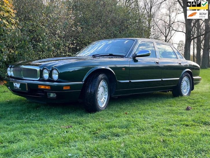 Jaguar SOVEREIGN 3.2 Youngtimer Nieuwe APK, Auto's, Jaguar, Bedrijf, Te koop, Sovereign, Centrale vergrendeling, Elektrische buitenspiegels