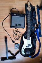 Linkshandige Basgitaar Set - Compleet voor Beginners!, Muziek en Instrumenten, Snaarinstrumenten | Gitaren | Bas, Ophalen, Gebruikt