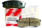 Toyota Land Cruiser 120 / 70 / 90 (3/84-12/02) remblokset ac, Auto-onderdelen, -, -, Nieuw, Ophalen of Verzenden