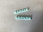Lego plaat 1x6 aqua, Ophalen of Verzenden, Gebruikt, Losse stenen, Lego