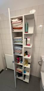 Mooie witte badkamerkast, Huis en Inrichting, Ophalen, (Half)hoge kast, Minder dan 50 cm, Zo goed als nieuw