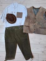 Lederhose gilet overhemd hoed Tirol oktoberfeest Tiroler, Kleding | Heren, Ophalen, Gedragen, Maat 52/54 (L), Overige thema's