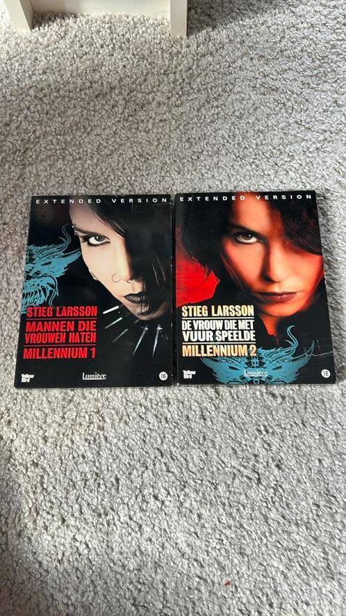 Millennium trilogie, Cd's en Dvd's, Dvd's | Thrillers en Misdaad, Zo goed als nieuw, Ophalen of Verzenden
