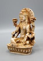 Hindoegodin Lakshmi beeld, Huis en Inrichting, Woonaccessoires | Boeddhabeelden, Verzenden, Nieuw, Nepalhandwerk.nl, Nepalhandwerk.nl